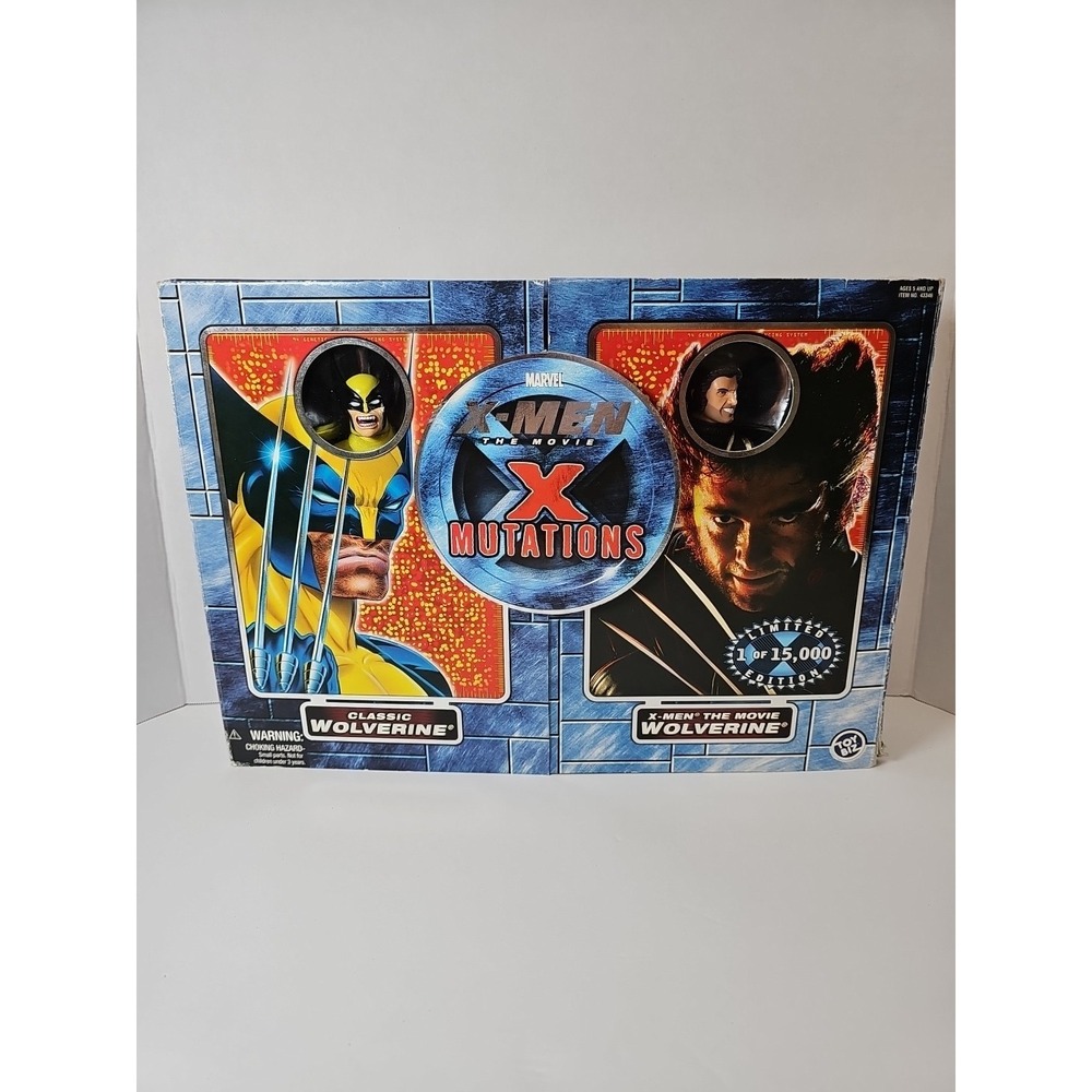 X-MEN THE MOVIE X-MUTATIONS WOLVERINE (2-FIGURE PACK) LTD EDITION of 15,000 MIB*